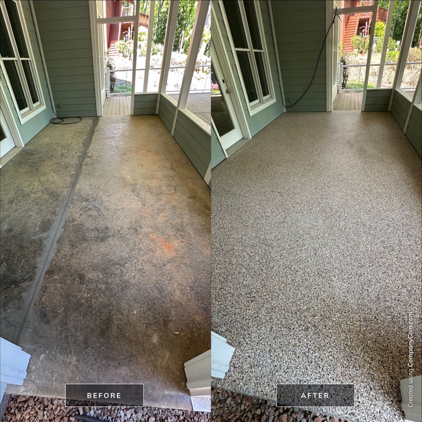 Epoxy Flooring Project 1