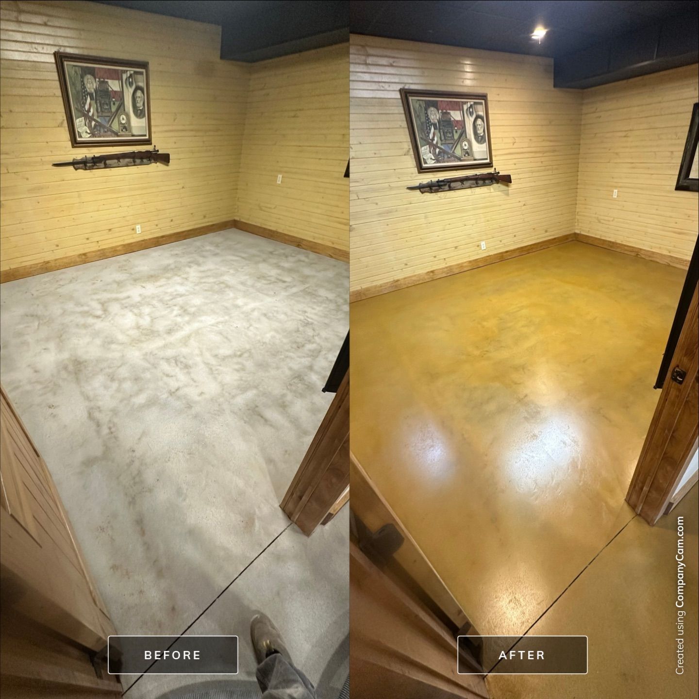 Concrete Staining Project 1